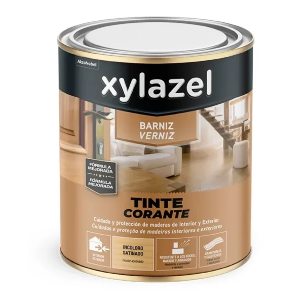 Barniz Sintetico Brillante Incoloro Xylazel 750 Ml 5799356