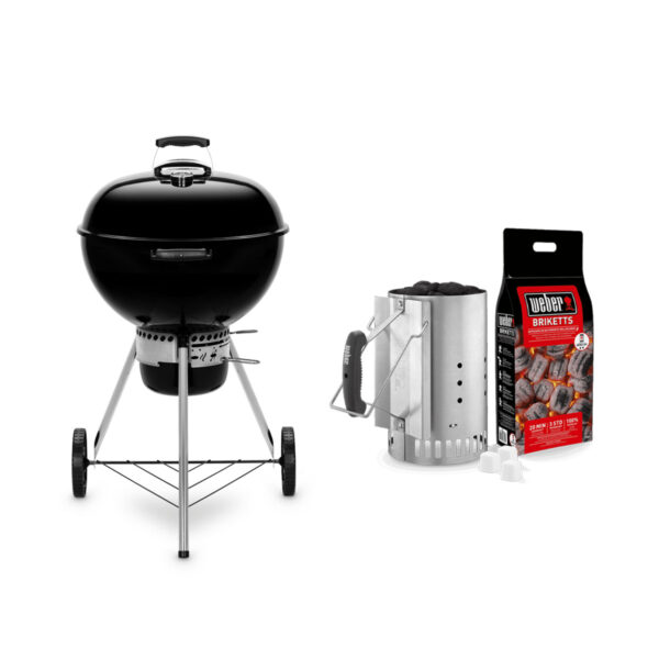 Kit de encendido Weber Rapidfire con chimenea, briquetas y pastillas de encendido