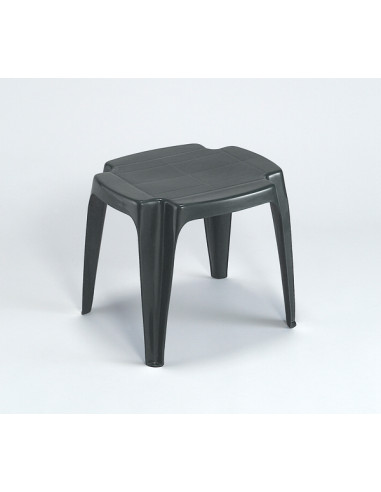 MESA AUXILIAR RESISTENTE EN COLOR ANTRACITA SOLID IPAE