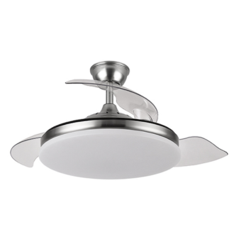 VENTILADOR TECHO C/LUZ TECHO 3 ASP RETRACTIL